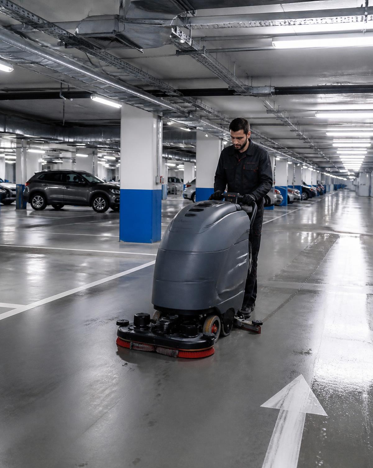 Limpeza de Garagens — ServeCondo